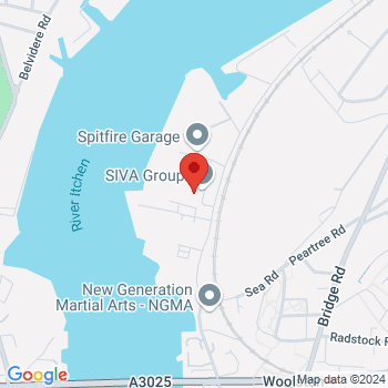 map of 50.9034812832,-1.3823063767