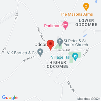 map of 50.9361377,-2.7043803