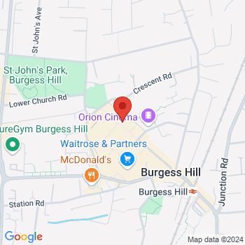 map of 50.9563979281,-0.1316609791