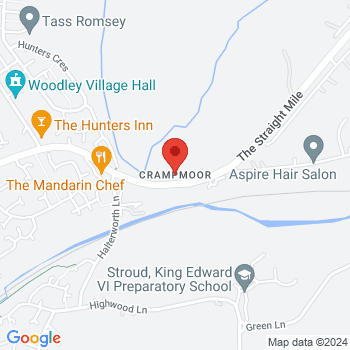 map of 50.9976346,-1.4640987