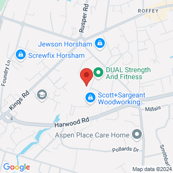 map of 51.0694446773,-0.3083009429