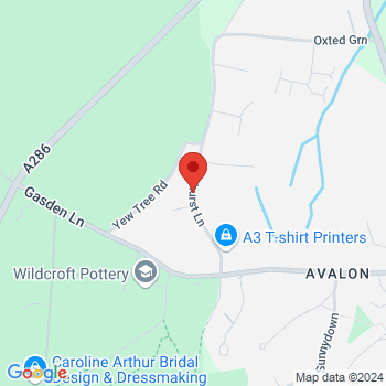 map of 51.1585358,-0.6570075