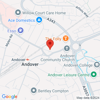 map of 51.2125246935,-1.4889169568