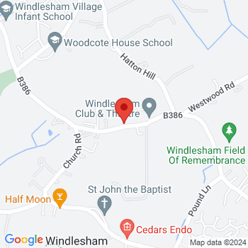 map of 51.3684558229,-0.6638324568
