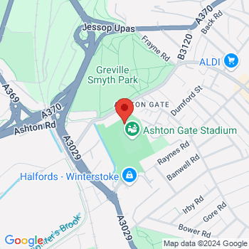 map of 51.4407113635,-2.6206041694