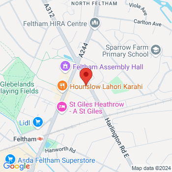 map of 51.4509063077,-0.4049918918