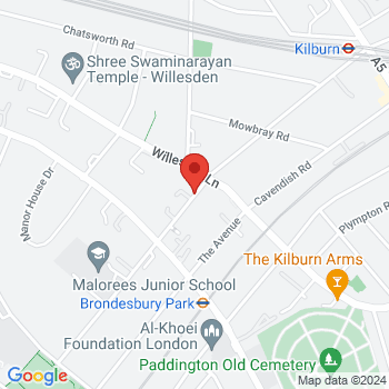 map of 51.5434462,-0.2103959