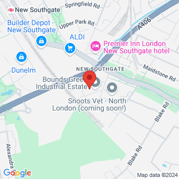 map of 51.6099449637,-0.1363802284