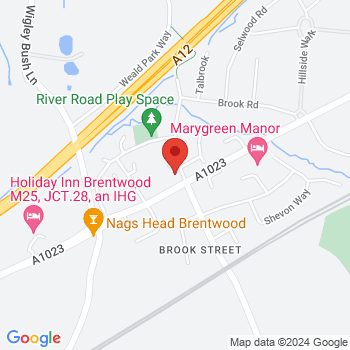 map of 51.6124108557,0.2751123309