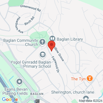 map of 51.6199113724,-3.8060245792