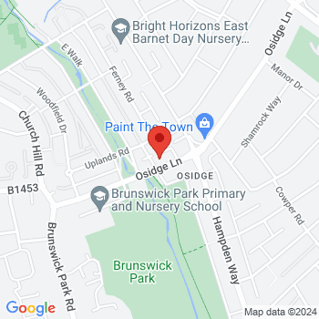 map of 51.6320170997,-0.1446360602