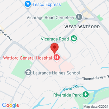 map of 51.6489258658,-0.4041647282