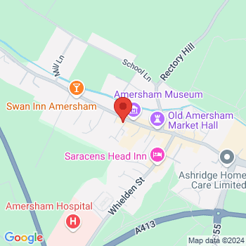 map of 51.6667441466,-0.6189662464