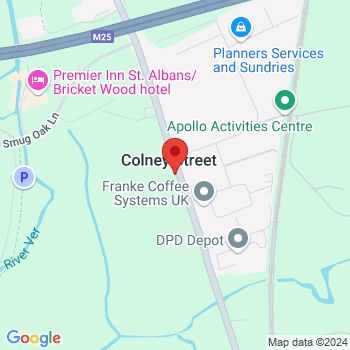 map of 51.7064029212,-0.3297644607