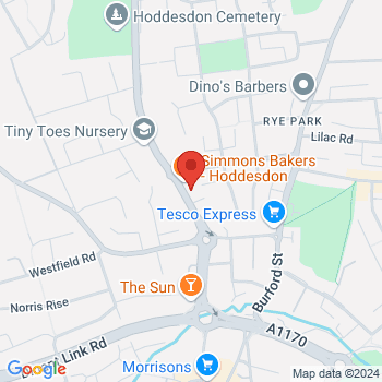 map of 51.7669731482,-0.0119458819