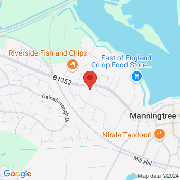 map of 51.9467207589,1.0568270805