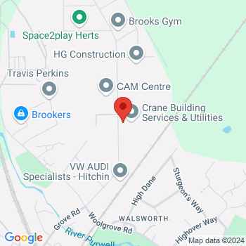 map of 51.9636343082,-0.2637829077