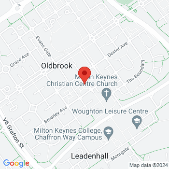 map of 52.0304239038,-0.7546107857
