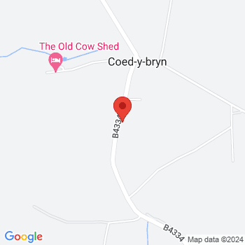 map of 52.0767890877,-4.4037051572