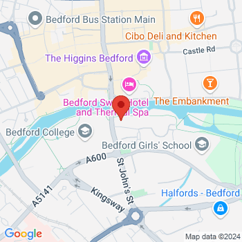 map of 52.1339693555,-0.4656452639