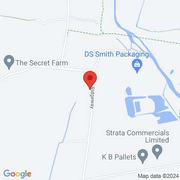 map of 52.1379797357,-0.3192652595