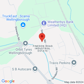 map of 52.3214804579,-0.6855406891