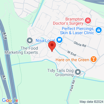 map of 52.3239979615,-0.2398841291