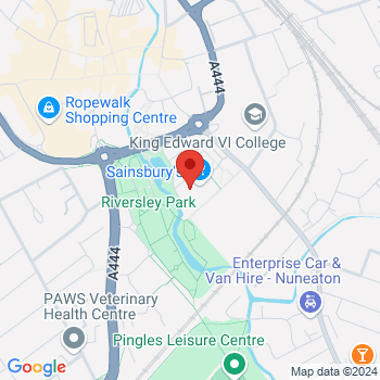 map of 52.5199952337,-1.4640913533