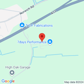 map of 52.5325753157,1.0604020529