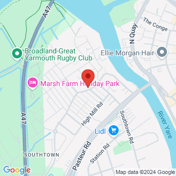 map of 52.6067000454,1.7179474652