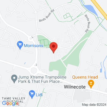 map of 52.6112589001,-1.6703690706