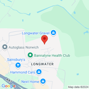 map of 52.6555882403,1.1881152073