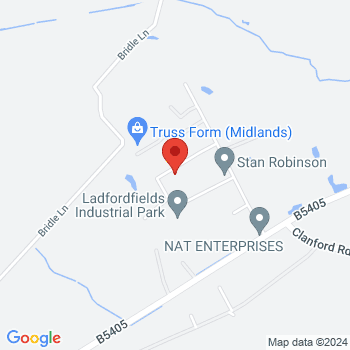 map of 52.8326673612,-2.207936856
