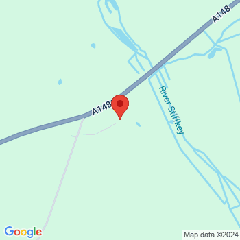 map of 52.8561658406,0.9321848581