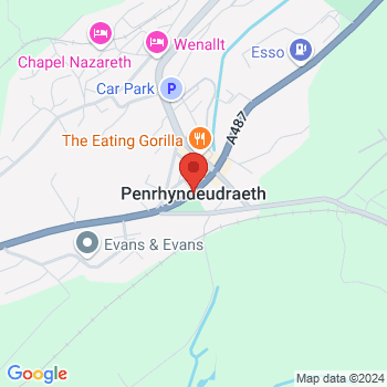 map of 52.92924,-4.067134