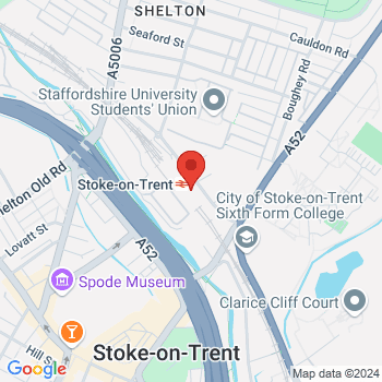 map of 53.0078255516,-2.1806579065