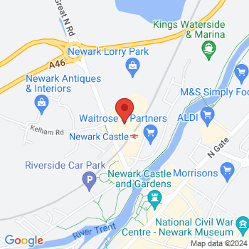 map of 53.0806293191,-0.8136176504