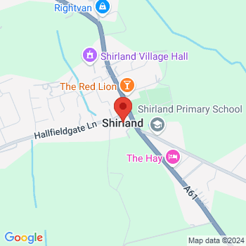 map of 53.121211,-1.404842