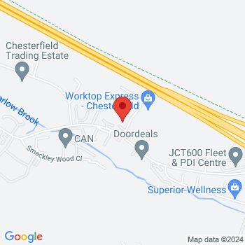 map of 53.2736298073,-1.453241135
