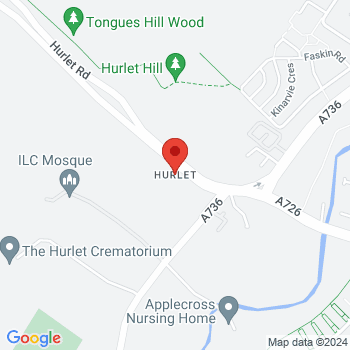 map of 55.8191,-4.373837