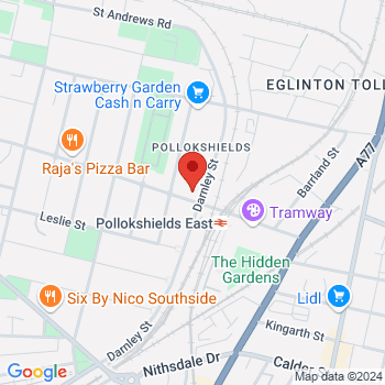 map of 55.8417775937,-4.2697162298